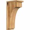 Ekena Millwork Huntington Rough Sawn Corbel w/Backplate, Western Red Cedar, 8"W x 12"D x 24"H COR08X12X24HUN01RWR - alternate 1